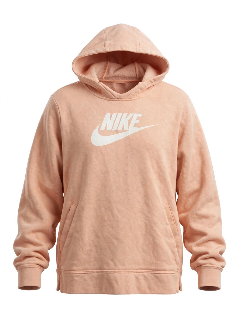 Nike Pink Hoodie with White Swoosh